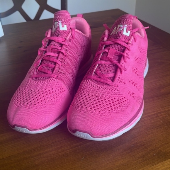 Moving Sale! APL Mens Sneakers Techloom Pro Pink Ribbon Edition Size 12 1/2 - Picture 6 of 9